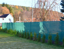 Montáž čtyřhranného pletiva – Trnová Montáž čtyřhranného pletiva – Trnová